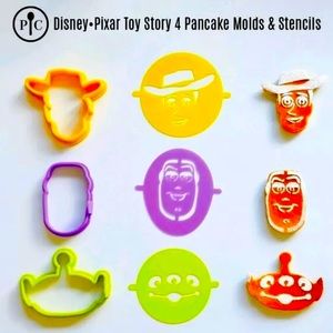 Pampered chef Toy Story pancake molds & stencils